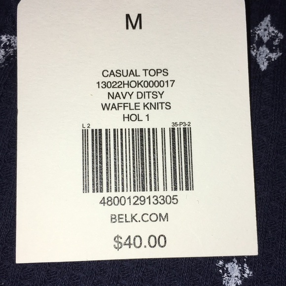 Wonderly-NWT-Lady’s Long Sleeves Top-Size Medium - Picture 8 of 12